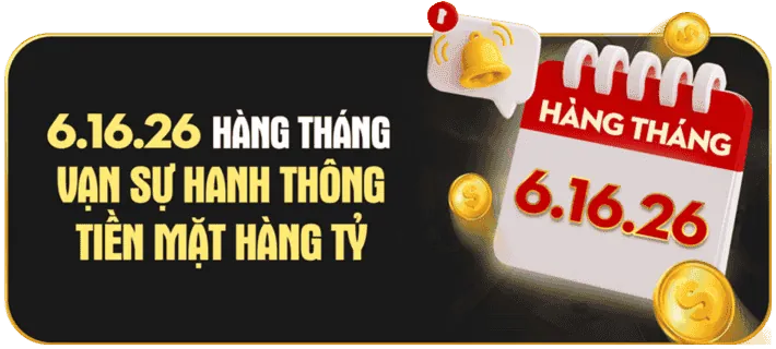 Hoàn trả hàng ngày không giới hạn tại 95vn